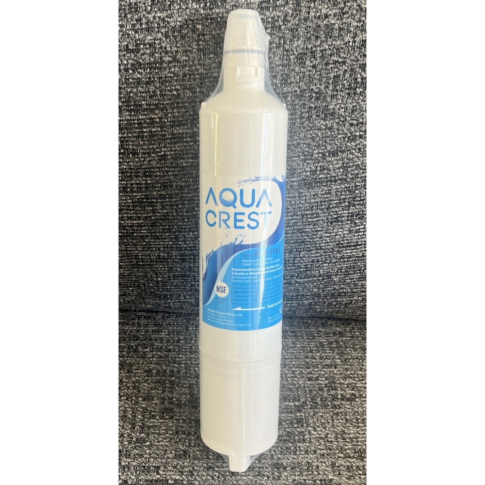 Aqua Crest Refrigerator Water Ice Filter‎ Replacement Model AQF-FF03 NEW SEALED